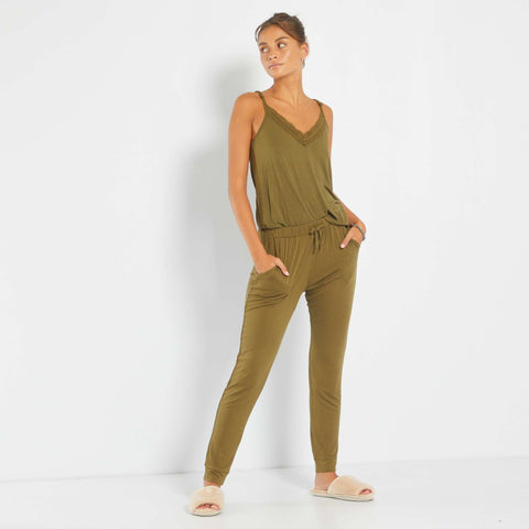 Pantalon de nuit fluide