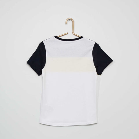 Tee-shirt color-block
