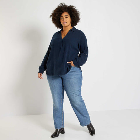 Blouse en gaze de coton