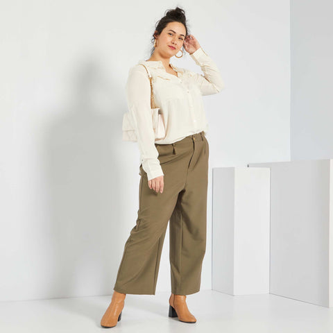 Chemise fluide unie