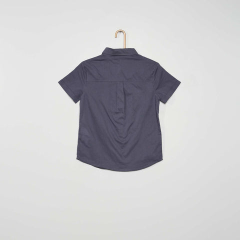 Chemise manches courtes à motif