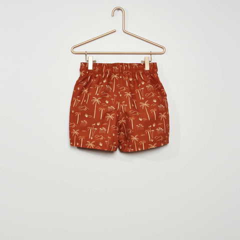 Short de bain fantaisie