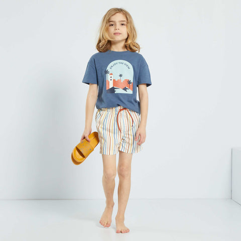 Short de bain fantaisie
