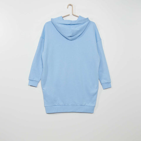 Robe sweat à capuche
