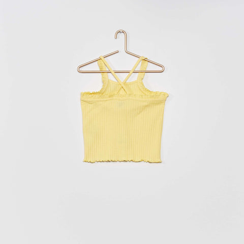 Débardeur en maille fantaisie