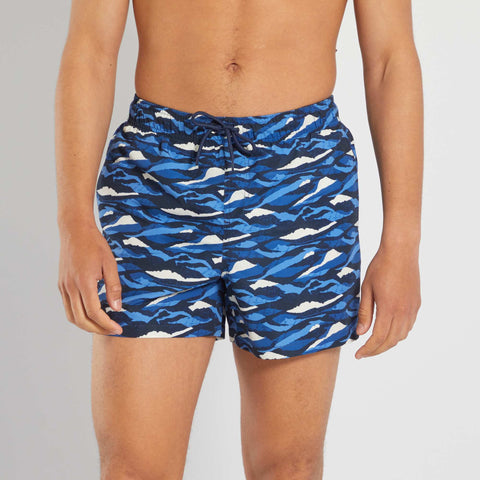 Bleu/camouflage