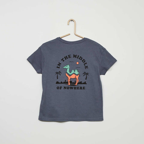 T-shirt imprimé devant et dos