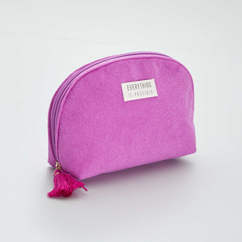 Trousse de toilette effet éponge