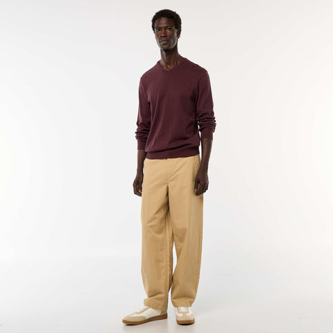 Pull basique en maille unie