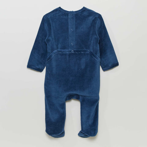 Pyjama dors-bien en velours