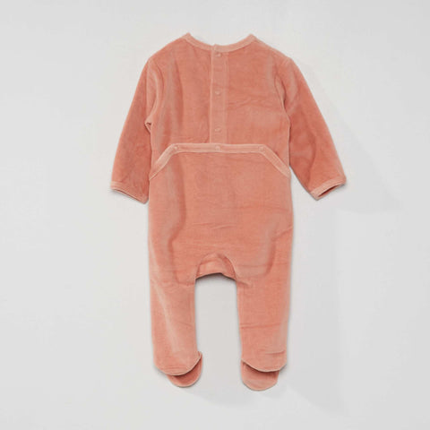 Pyjama dors-bien en velours