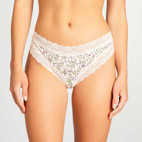 Lot de 2 tangas microfibre