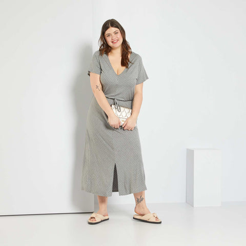 Robe longue fluide
