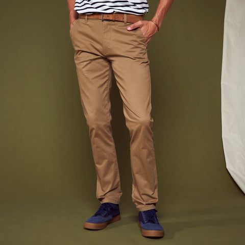 Chino slim avec ceinture - L32