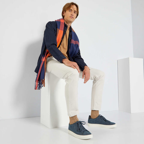 Chino slim avec ceinture - L32