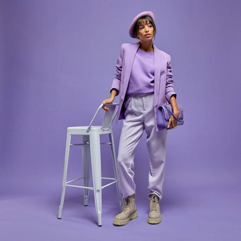 Veste blazer mi-longue