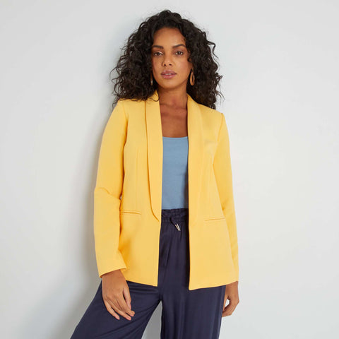 Veste blazer mi-longue