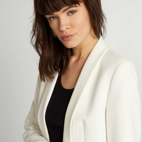 Veste blazer mi-longue