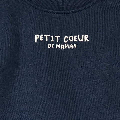 Sweat en molleton fin