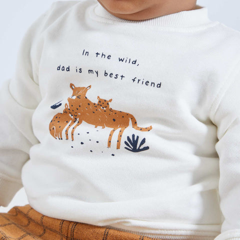 Sweat en molleton fin