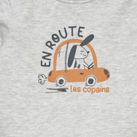 Sweat en molleton fin