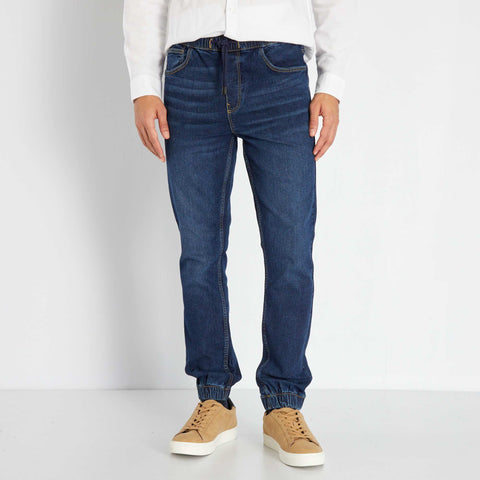 Jean Jogger à taille élastiquée