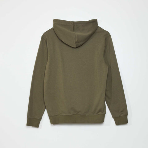 Sweat zippé à capuche