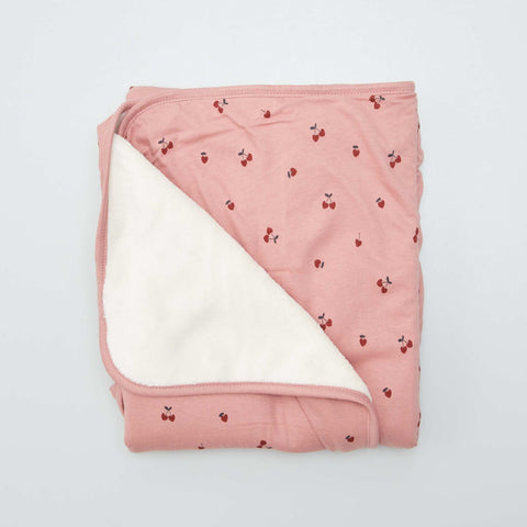 Couverture en jersey 'cerise'