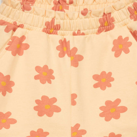 Short en molleton à motif