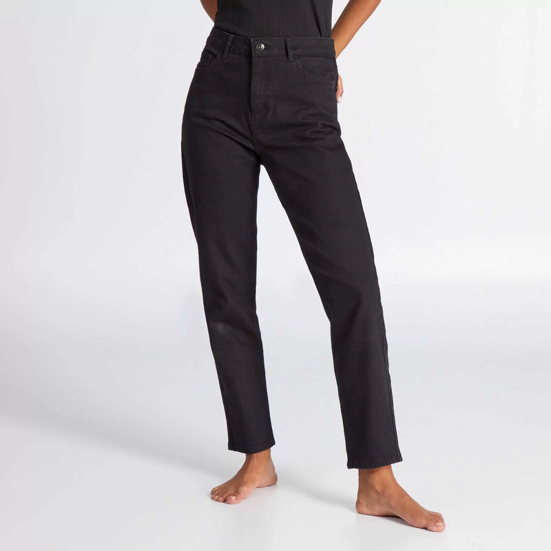 Jean regular taille haute - L30