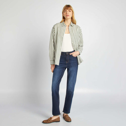 Jean regular taille haute - L30
