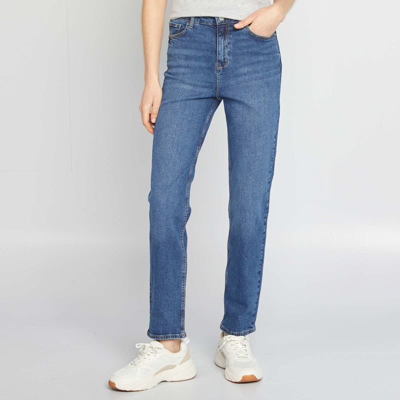 Jean regular taille haute - L30