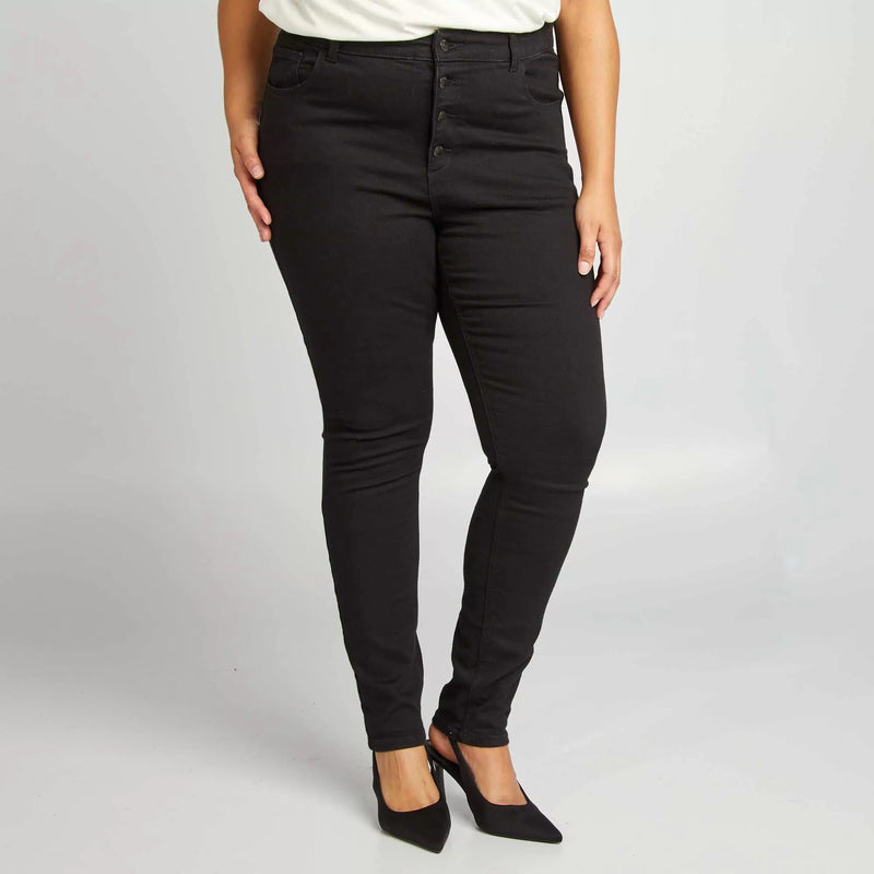 Pantalon skinny stretch - 5 poches - L30