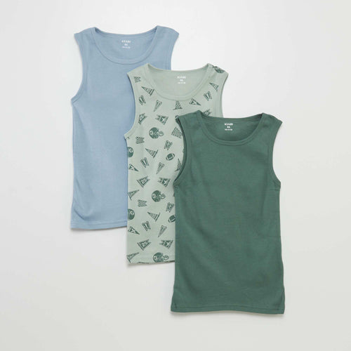 Lot de 3 débardeurs