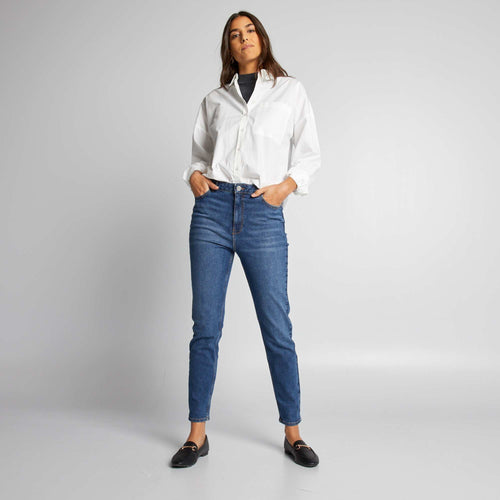 Pantalon slim en denim - L30