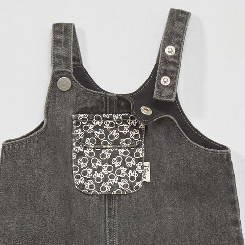 Robe salopette en denim 'Minnie'