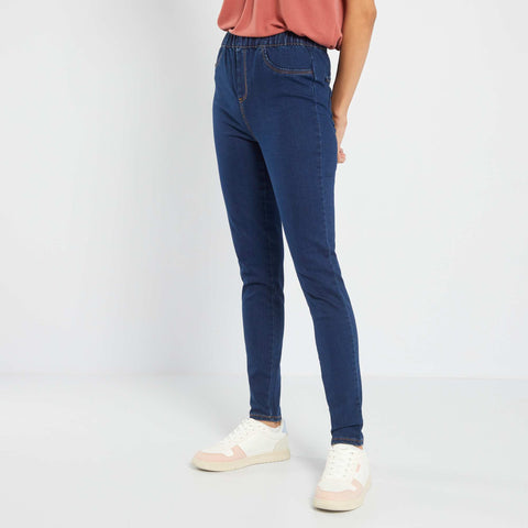 Jegging taille haute stretch