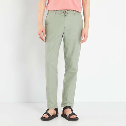 Pantalon chino slim