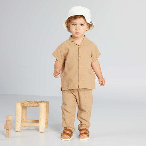 Chemise à manches courtes