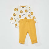 Blanc/jaune