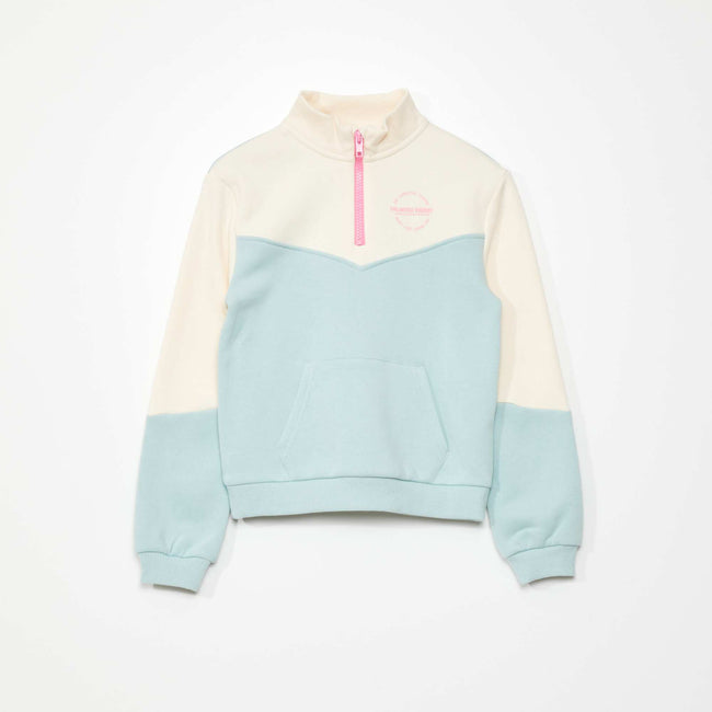 Bleu/ecru