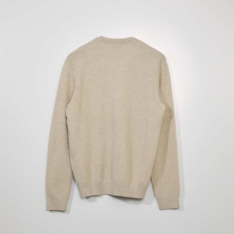 Pull en maille nid d'abeille