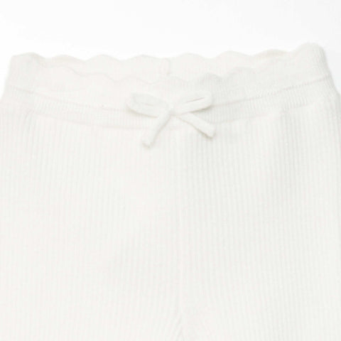 Legging en maille côtelée