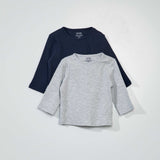 Gris/bleu marine