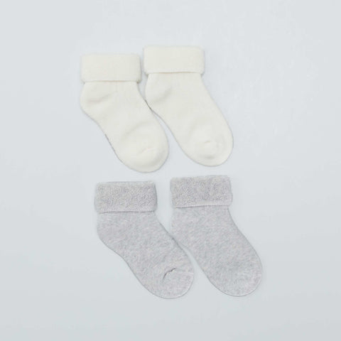 Lot de 2 paires de chaussettes