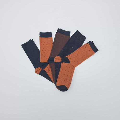 Lot de 5 paires de chaussettes fantaisies