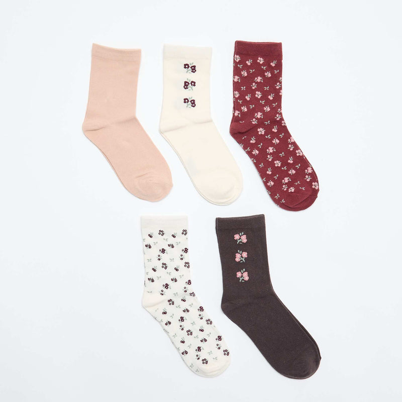 Lot de 5 paires de chaussettes