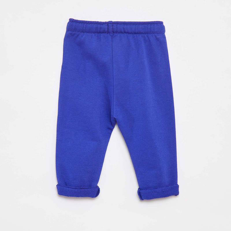 Pantalon jogging en french terry