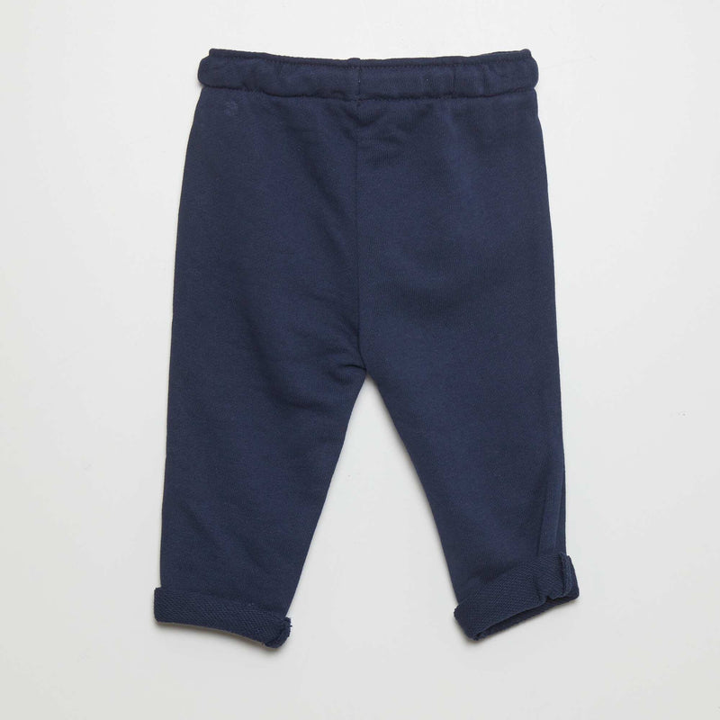 Pantalon jogging en french terry
