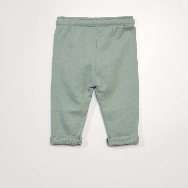Pantalon jogging en french terry